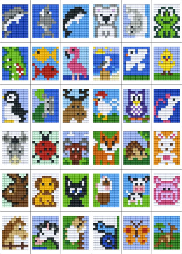 pixel-shop-vorlagen-schluesselanhaenger-medaillons-tiere-emojis-sujets-1.jpg